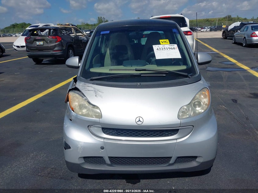 2009 SMART FORTWO VIN: WMEEJ31X49K210166