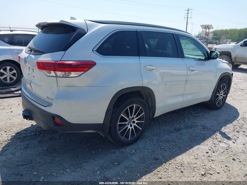 2017 TOYOTA HIGHLANDER SE - 5TDJZRFH1HS515030
