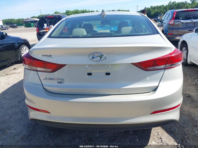 2017 HYUNDAI ELANTRA SE - KMHD74LF3HU390239