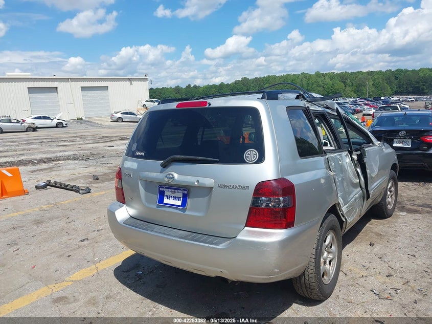 2007 TOYOTA HIGHLANDER VIN: JTEDP21A370134927