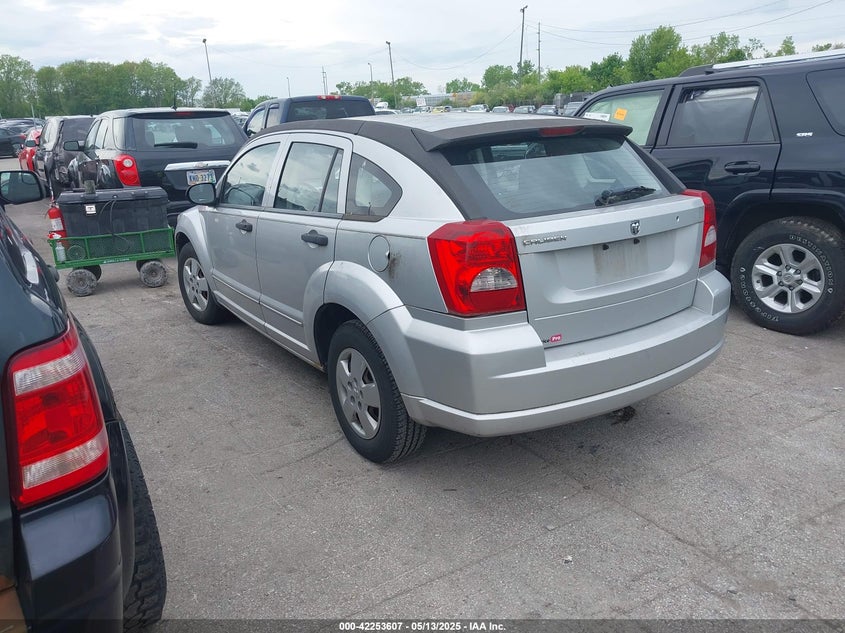 2008 DODGE CALIBER VIN: 1B3HB28B28D652462