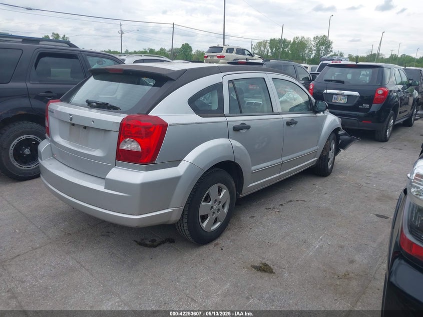 2008 DODGE CALIBER VIN: 1B3HB28B28D652462