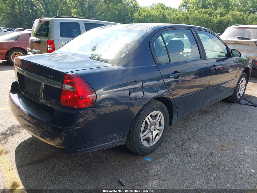 2006 CHEVROLET MALIBU VIN: 1G1ZS51F96F241569