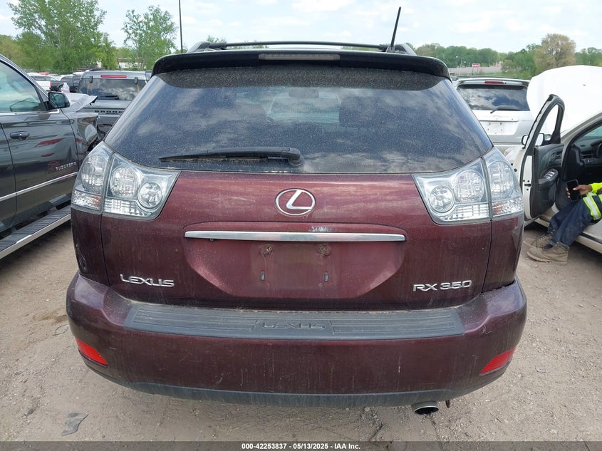 2008 Lexus Rx 350 VIN: JTJHK31U682851393 Lot: 42253837