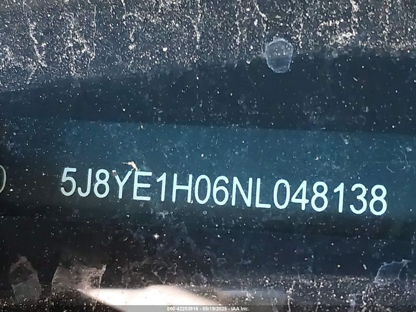 2022 Acura Mdx A-Spec Package VIN: 5J8YE1H06NL048138 Lot: 42253916