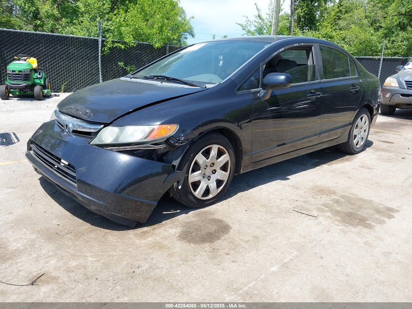 2008 HONDA CIVIC VIN: 1HGFA16598L084685