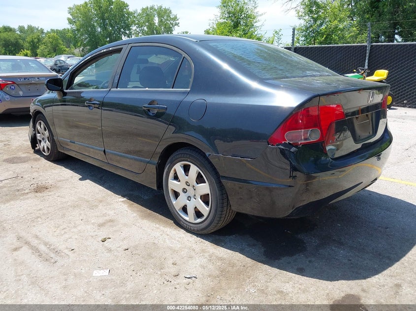 2008 HONDA CIVIC VIN: 1HGFA16598L084685