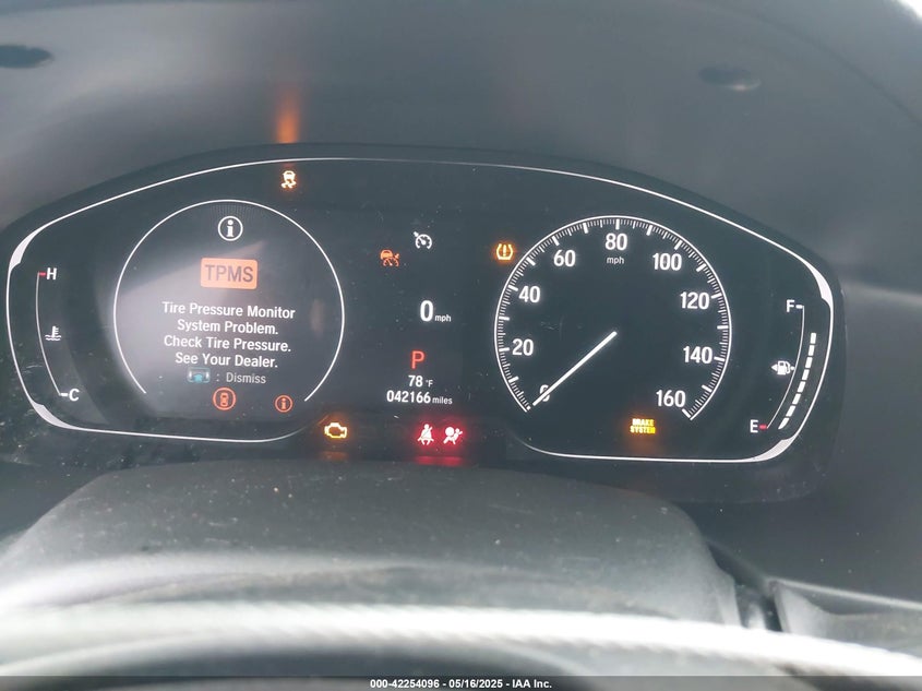2022 HONDA ACCORD VIN: 1HGCV1F31NA093779