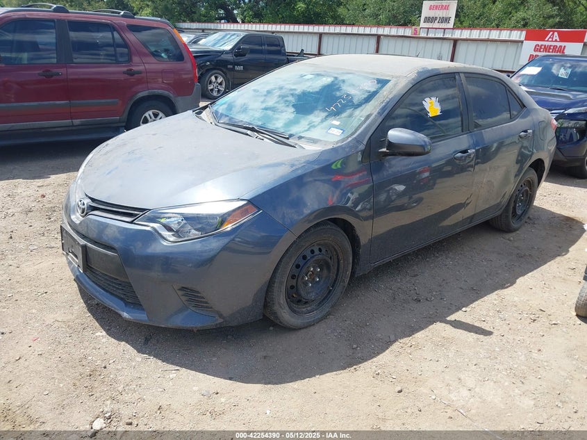 2016 TOYOTA COROLLA VIN: 5YFBURHE4GP467374