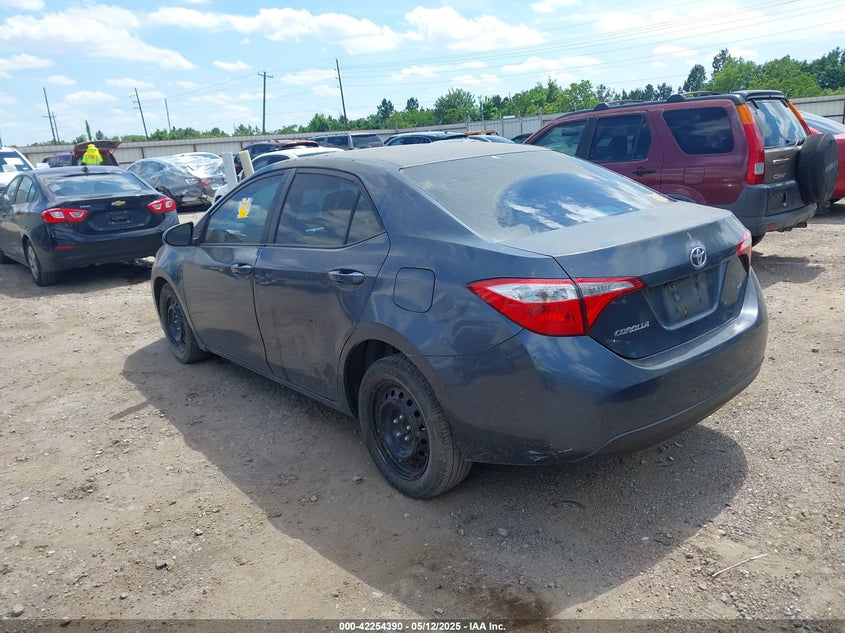 2016 TOYOTA COROLLA VIN: 5YFBURHE4GP467374