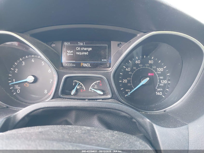 2015 FORD FOCUS VIN: 1FADP3K20FL249327
