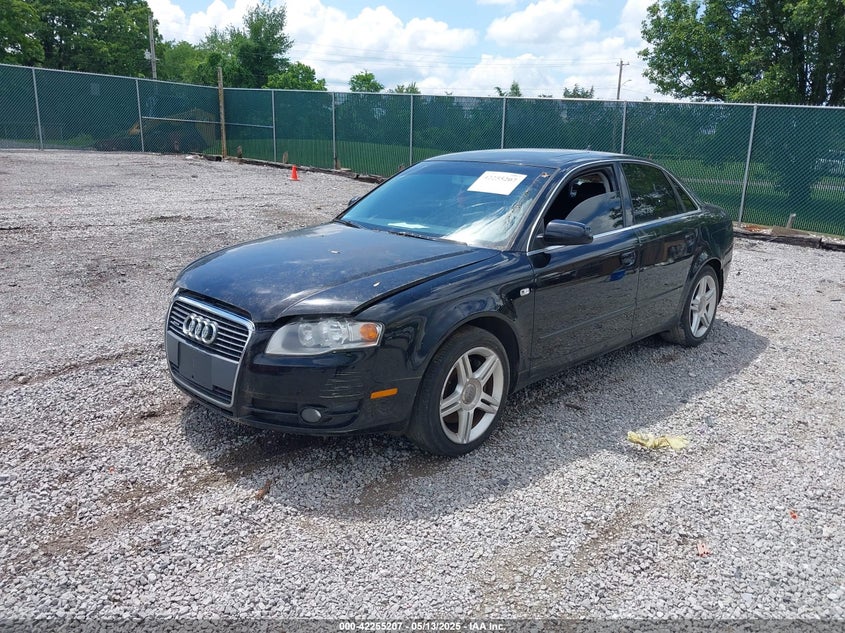 2007 AUDI A4 VIN: WAUDF78E47A262226