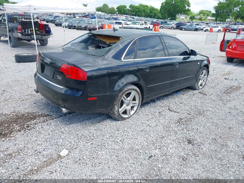 2007 AUDI A4 VIN: WAUDF78E47A262226