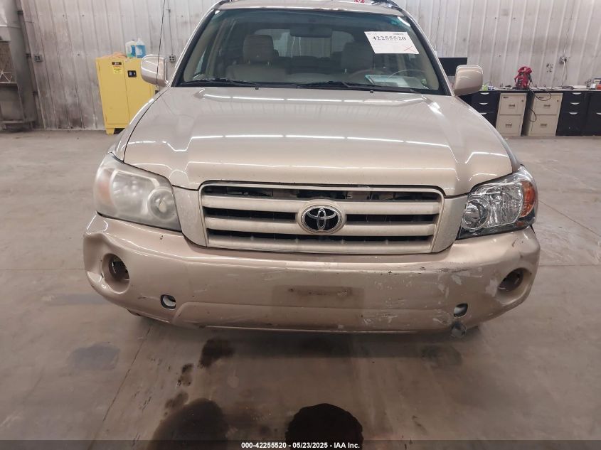 2004 Toyota Highlander VIN: JTEDD21A840096308 Lot: 42255520