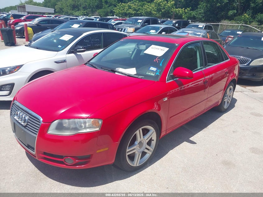 2007 AUDI A4 VIN: WAUDF78E17A238885
