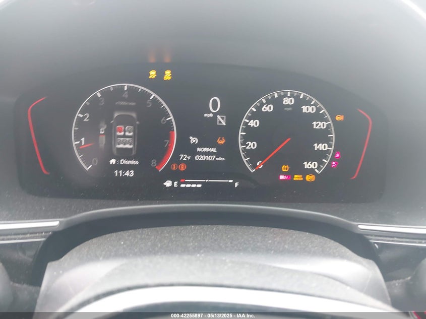 2024 HONDA CIVIC SI VIN: 2HGFE1E58RH471605
