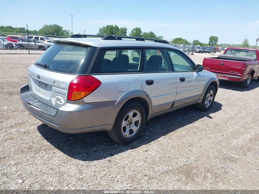 2007 SUBARU OUTBACK VIN: 4S4BP61C777305881