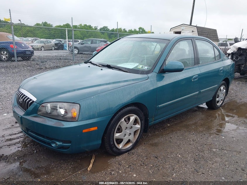 2006 HYUNDAI ELANTRA VIN: KMHDN46D86U302685
