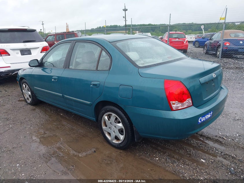 2006 HYUNDAI ELANTRA VIN: KMHDN46D86U302685