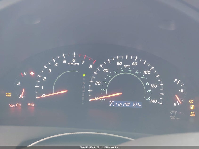 2009 TOYOTA CAMRY VIN: 4T1BE46K09U879334