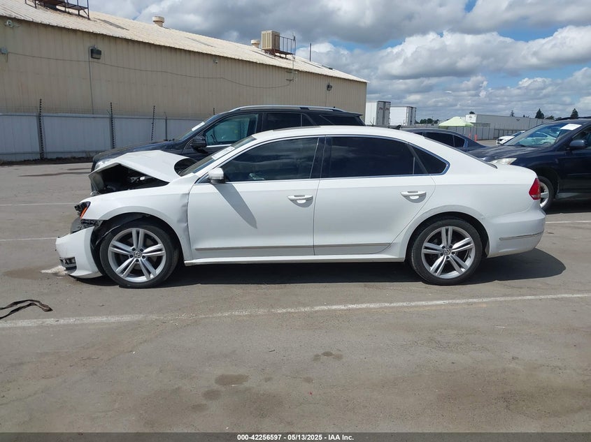 2014 VOLKSWAGEN PASSAT VIN: 1VWBN7A33EC066296
