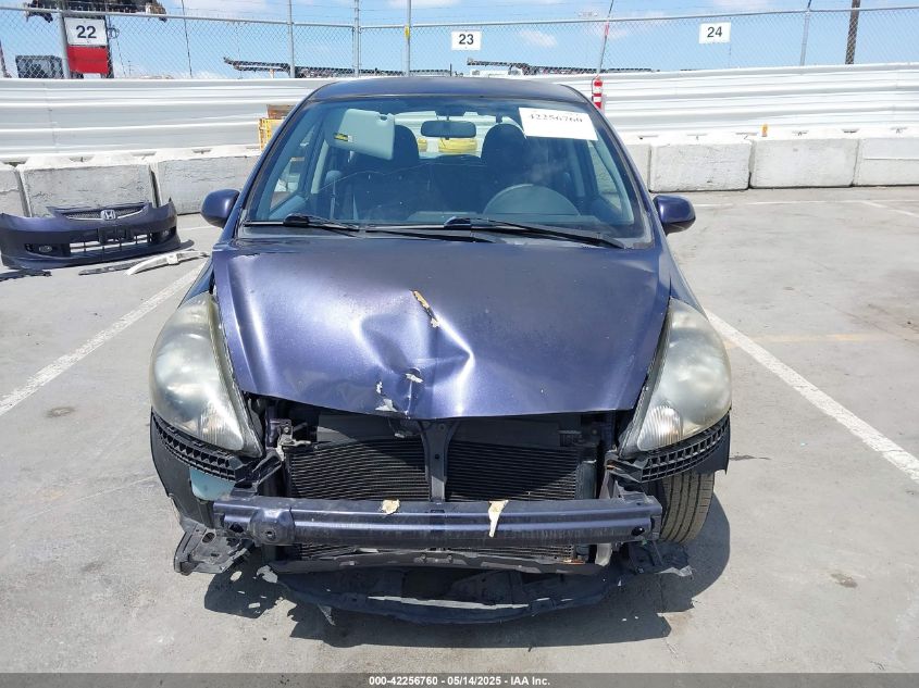 2008 Honda Fit Sport VIN: JHMGD386X8A033458 Lot: 42256760