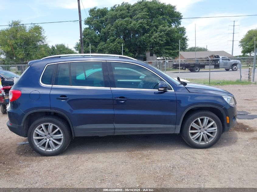 2011 Volkswagen Tiguan Sel VIN: WVGBV7AX4BW506165 Lot: 42256905