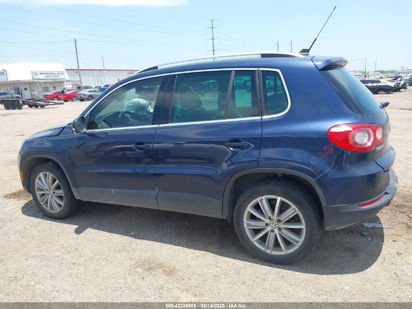 2011 Volkswagen Tiguan Sel VIN: WVGBV7AX4BW506165 Lot: 42256905