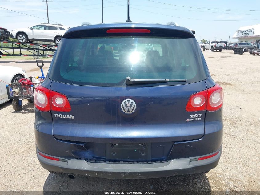 2011 Volkswagen Tiguan Sel VIN: WVGBV7AX4BW506165 Lot: 42256905