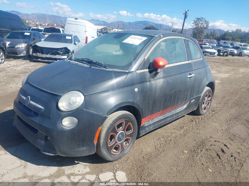Vin: 3c3cffge7dt744353, lot: 42749181, fiat 500e battery electric 20132