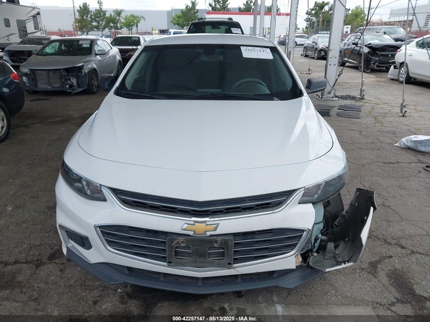 2018 CHEVROLET MALIBU VIN: 1G1ZB5ST6JF217727