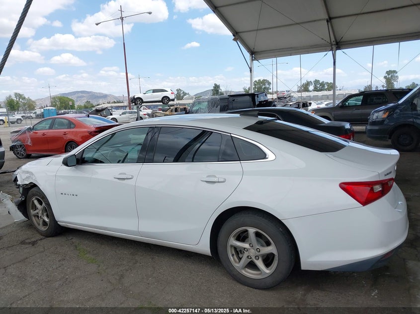 2018 CHEVROLET MALIBU VIN: 1G1ZB5ST6JF217727