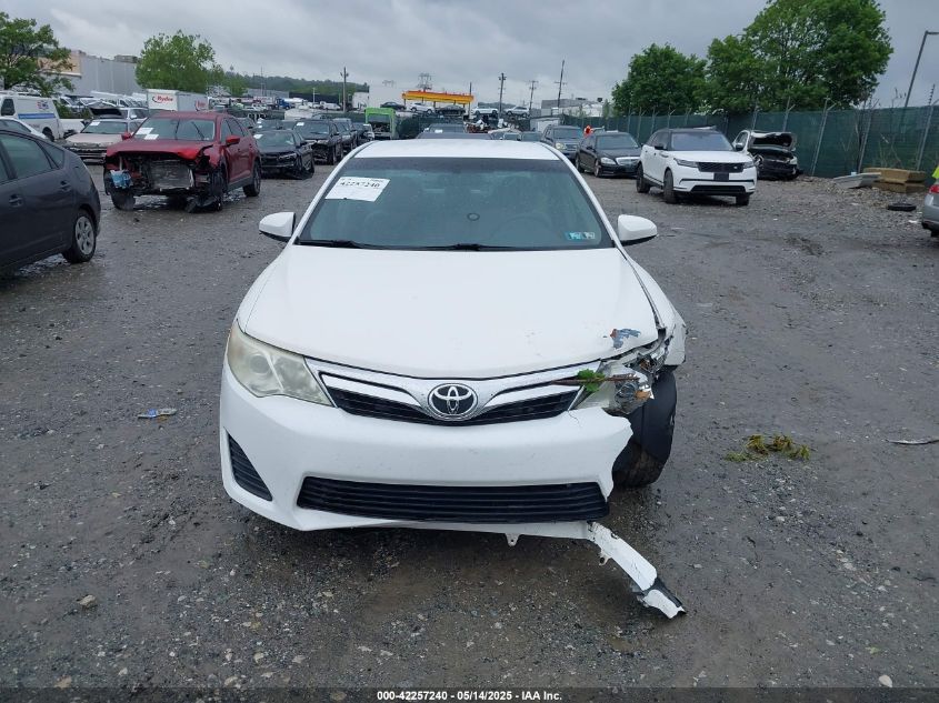 2012 Toyota Camry Le VIN: 4T4BF1FK6CR193792 Lot: 42257240