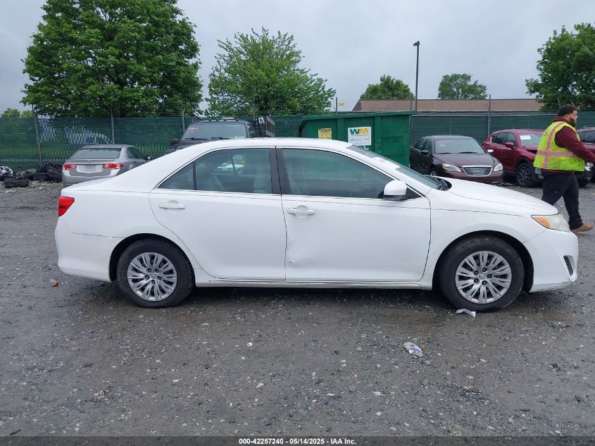 2012 Toyota Camry Le VIN: 4T4BF1FK6CR193792 Lot: 42257240