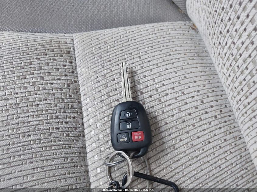 2012 Toyota Camry Le VIN: 4T4BF1FK6CR193792 Lot: 42257240