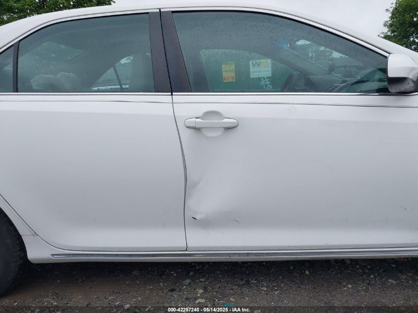 2012 Toyota Camry Le VIN: 4T4BF1FK6CR193792 Lot: 42257240