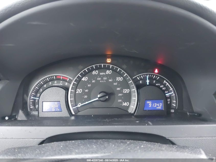 2012 Toyota Camry Le VIN: 4T4BF1FK6CR193792 Lot: 42257240