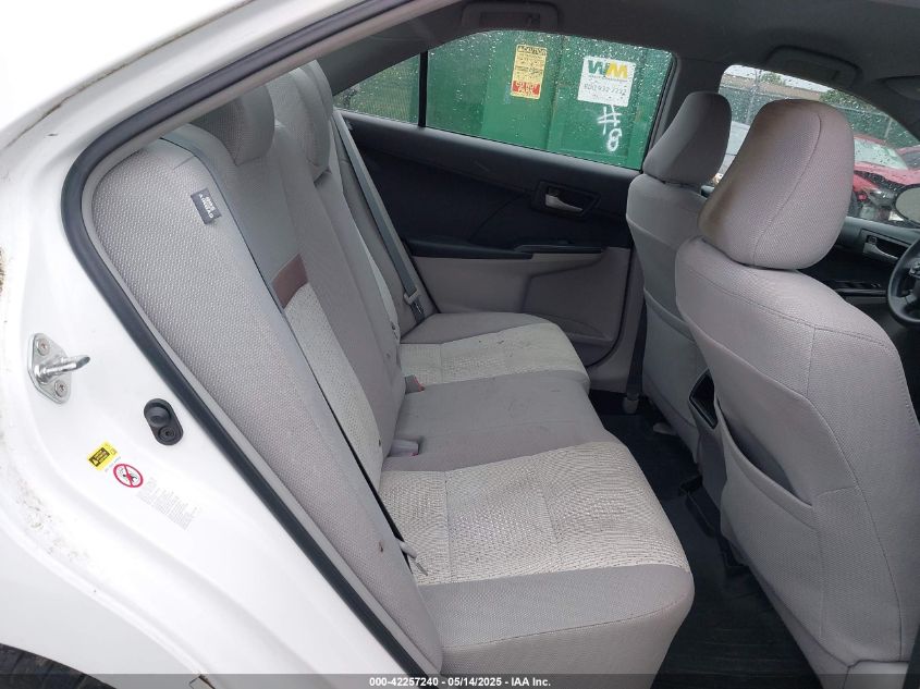 2012 Toyota Camry Le VIN: 4T4BF1FK6CR193792 Lot: 42257240