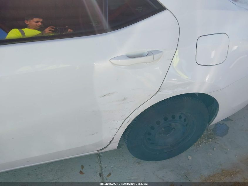 2015 Toyota Corolla L VIN: 2T1BURHEXFC235487 Lot: 42257276