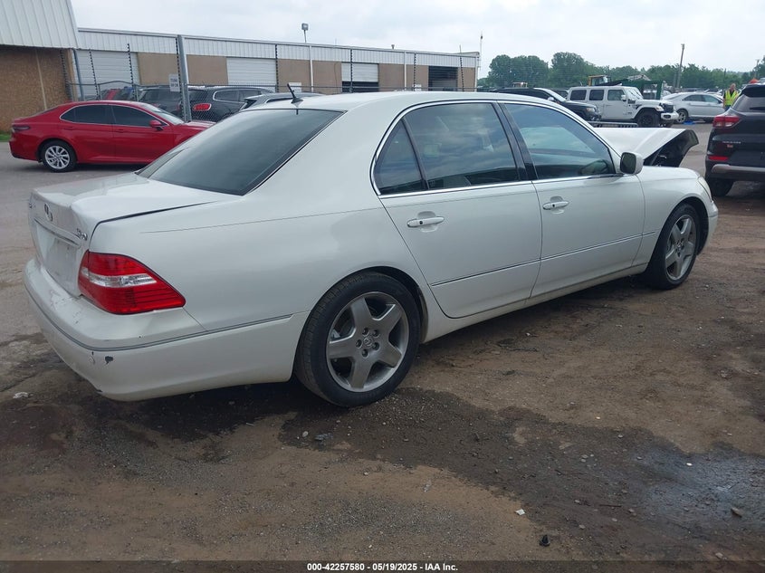 2006 LEXUS LS430 VIN: JTHBN36F565046151