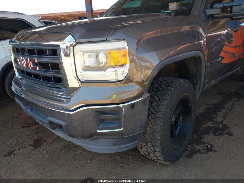 2014 GMC SIERRA VIN: 1GTV2TEHXEZ255449