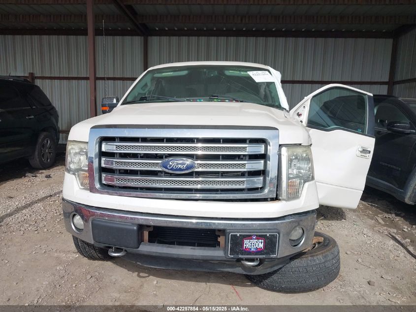 2013 Ford F-150 Lariat VIN: 1FTFW1ET7DKE87225 Lot: 42257854