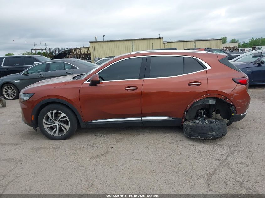 2021 Buick Envision Fwd Essence VIN: LRBFZNR43MD108709 Lot: 42257913