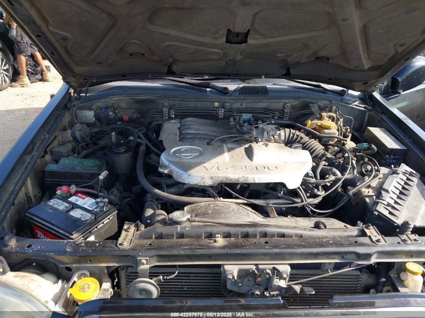 2001 Nissan Pathfinder Le VIN: JN8DR09X21W580913 Lot: 42257970