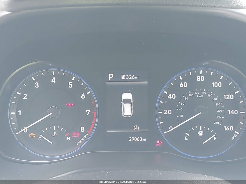 2023 Hyundai Kona Sel VIN: KM8K6CAB8PU038521 Lot: 42258012