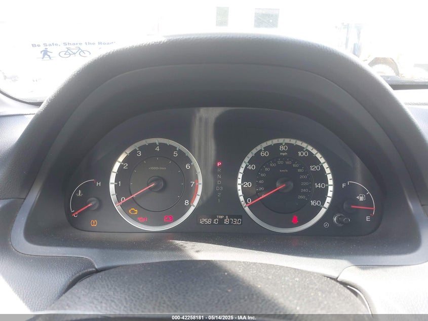 2009 HONDA ACCORD VIN: 1HGCP26369A173696