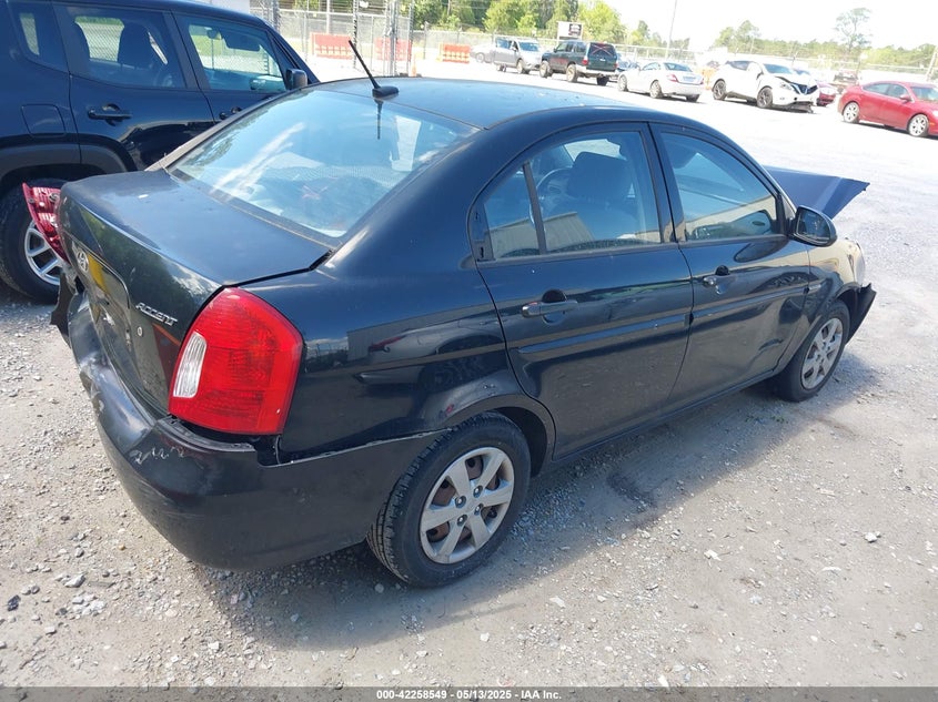2009 HYUNDAI ACCENT VIN: KMHCN46C89U307862