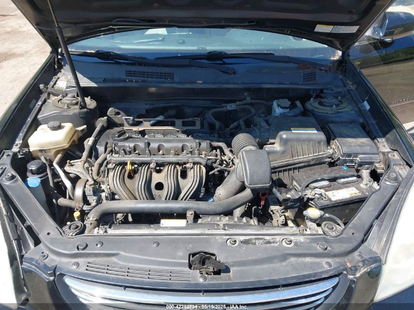 2008 Kia Optima Lx VIN: KNAGE123285213587 Lot: 42258734