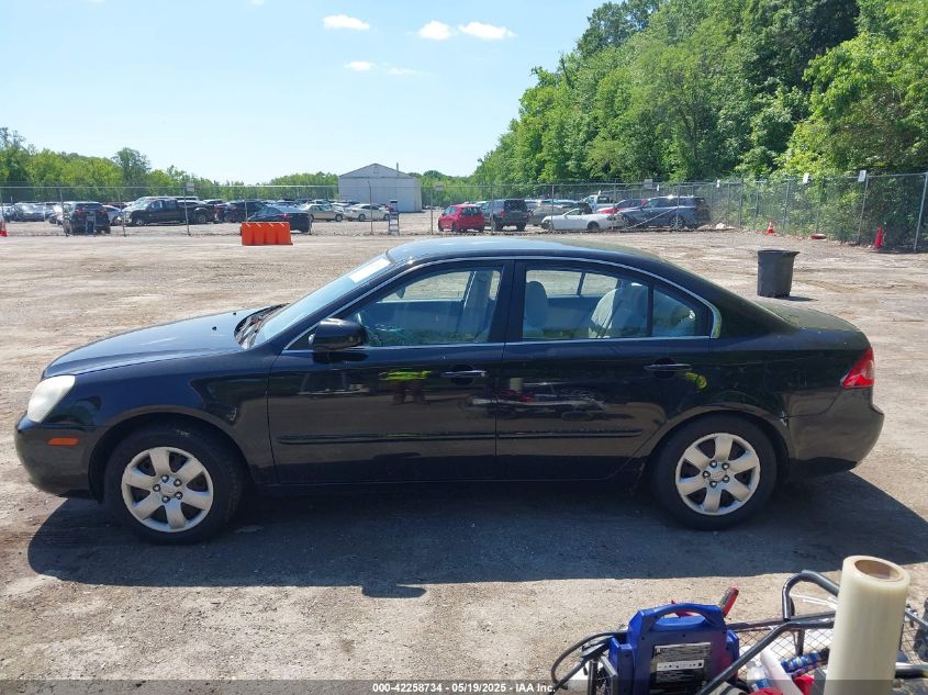 2008 Kia Optima Lx VIN: KNAGE123285213587 Lot: 42258734