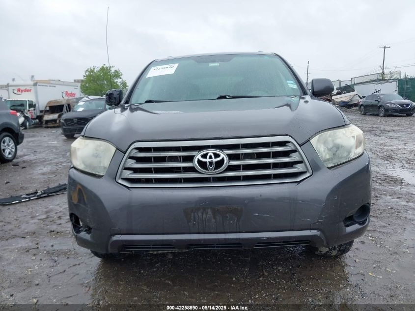 2009 Toyota Highlander VIN: JTEES41A192137606 Lot: 42258890